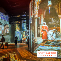 Les Orientalistes, l'exposition de l'Atelier des Lumières qui nous fait voyager en Orient - photos - IMG20240208102724