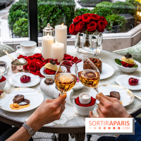 Tea Time de Saint-Valentin du Four Seasons George V Paris 2024 -  A7C5860