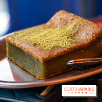 Sekitan, le restaurant street food de brochettes japonaises -  mochi brownie matcha