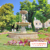 Visuel Paris 8e - fontaine du cirque square Marigny