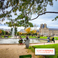 Visuel Paris 1er - jardin des Tuileries automne 