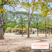 Visuel Paris 1er - jardin des Tuileries automne 