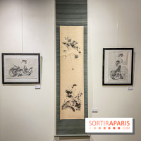 Exposition Sumi et Motion de la calligraphe japonaise Aya Wada à la galerie La Lison