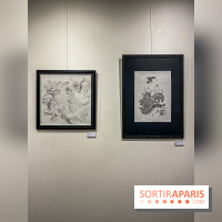 Exposition Sumi et Motion de la calligraphe japonaise Aya Wada à la galerie La Lison