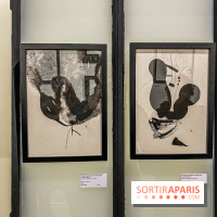 Exposition Sumi et Motion de la calligraphe japonaise Aya Wada à la galerie La Lison