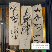 Exposition Sumi et Motion de la calligraphe japonaise Aya Wada à la galerie La Lison