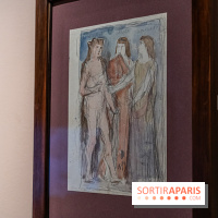 Exposition Henry Cros au Musée des Arts Décoratifs, sculpteur et dessinateur