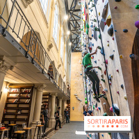 Climbing District Saint-Lazare, la salle d'escalade et espace coworking cachée dans une chapelle -  A7C8008