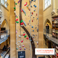 Climbing District Saint-Lazare, la salle d'escalade et espace coworking cachée dans une chapelle