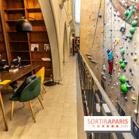 Climbing District Saint-Lazare, la salle d'escalade et espace coworking cachée dans une chapelle