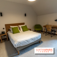 L'Abbaye de Royaumont - les photos -  chambre hotel