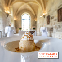 L'Abbaye de Royaumont - les photos -  la table de Royaumont - dessert