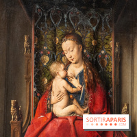 Exposition Revoir Van Eyck, La Vierge du chancelier Rolin au Musée du Louvre