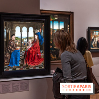 Exposition Revoir Van Eyck, La Vierge du chancelier Rolin au Musée du Louvre