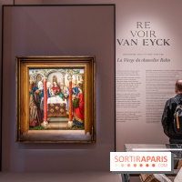 Exposition Revoir Van Eyck, La Vierge du chancelier Rolin au Musée du Louvre