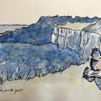 Une exposition gratuite ainsi qu'une vente d'œuvres d'art au profit de Curie - Suicide point