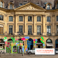 Van Cleef & Arpels pop up photocall Place Vendôme