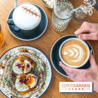 Trombone Coffee Shop Paris 20e -  latte art