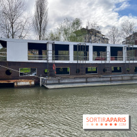 Croisière olympique sur l'île Saint-Denis -  péniches Gennevilliers