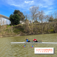 Croisière olympique sur l'île Saint-Denis - aviron Ile des Vannes