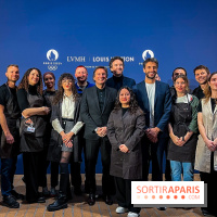 Malles Médailles et Torches des Jeux Olympiques de Paris 2024 griffées Louis Vuitton