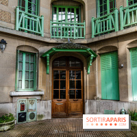 Insolite, la façade originale de la rue Blomet Paris 15e - photos -  A7C9548