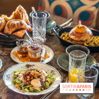 Le brunch festif du Bistrot Podium - Paris 15e - Top Chef -  salade caesar