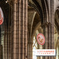 La Trêve la Basilique Saint-Denis, l'exposition costumes et photos de Sophie Comtet Kouyaté en mode jeux Olympique en Grèce Antique