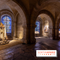La Trêve la Basilique Saint-Denis, l'exposition costumes et photos de Sophie Comtet Kouyaté en mode jeux Olympique en Grèce Antique -  A7C0705 HDR