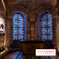La Trêve la Basilique Saint-Denis, l'exposition costumes et photos de Sophie Comtet Kouyaté en mode jeux Olympique en Grèce Antique -  A7C0669 HDR