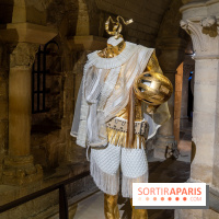 La Trêve la Basilique Saint-Denis, l'exposition costumes et photos de Sophie Comtet Kouyaté en mode jeux Olympique en Grèce Antique