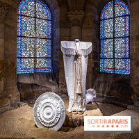 La Trêve la Basilique Saint-Denis, l'exposition costumes et photos de Sophie Comtet Kouyaté en mode jeux Olympique en Grèce Antique -  A7C0609 HDR