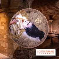 La Trêve la Basilique Saint-Denis, l'exposition costumes et photos de Sophie Comtet Kouyaté en mode jeux Olympique en Grèce Antique