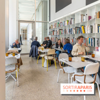 Le Café Mirette, l'excellent resto à la Fondation Pernod, côté Gare Saint-Lazare -  A7C0057