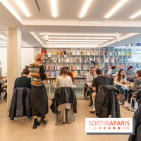 Le Café Mirette, l'excellent resto à la Fondation Pernod, côté Gare Saint-Lazare -  A7C0061