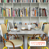 Le Café Mirette, l'excellent resto à la Fondation Pernod, côté Gare Saint-Lazare -  A7C0118