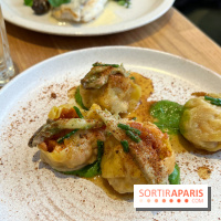 Brion - Ravioles morue et poulpe