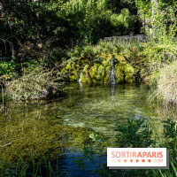Parc du Dr Fauvel à Villennes sur Seine, grotte et cascades
