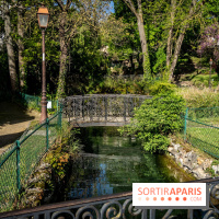 Parc du Dr Fauvel à Villennes sur Seine, grotte et cascades