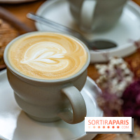 Fu Patisserie et coffee shop Paris 13e -  cafe latte