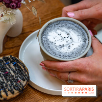 Fu Patisserie et coffee shop Paris 13e -  sésame latte