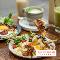 Fu Patisserie et coffee shop Paris 13e -  pancake bacon