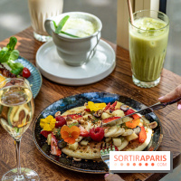 Fu Patisserie et coffee shop Paris 13e -  pancake aux fruits