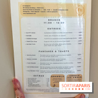 Fu Patisserie et coffee shop Paris 13e - carte - menu