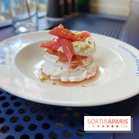 L'Entente - Pavlova rhubarbe