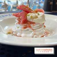 L'Entente - Pavlova rhubarbe