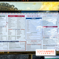Festival, le café-restaurant rue Étienne Marcel  - carte - menu