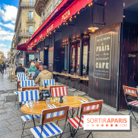 Festival, le café-restaurant rue Étienne Marcel  - terrasse