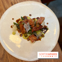 ChoCho - Ris d'agneau, asperge au barbecue