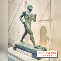 Marathon, la course du messager : l'exposition olympique du Musée de la Poste - nos photos